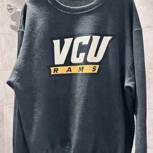VCU Rams Sweatshirt crewneck men’s large gray